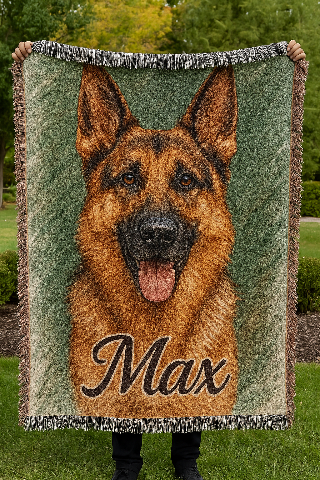 Paws & Flowers Blanket