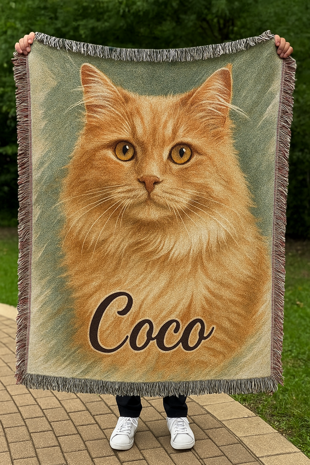 Paws & Flowers Blanket