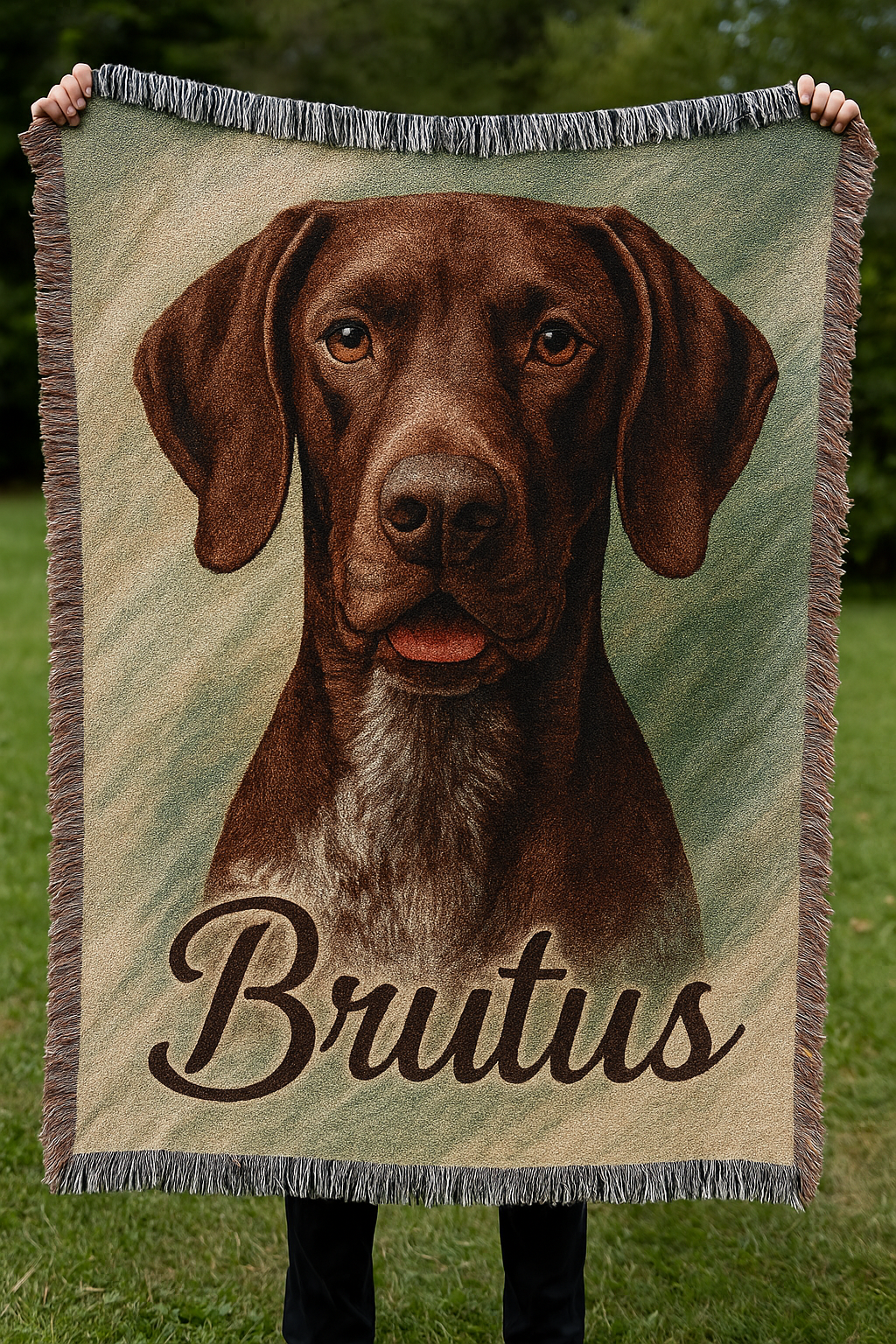 Paws & Flowers Blanket